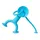 moluk gmbh (eur) Moluk Oogi Elastische Spielfigur blau (MQ6)