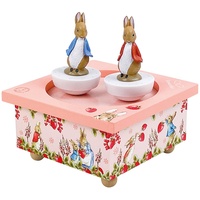 Trousselier Spieluhr mit tanzenden Figuren für Kinder, Peter Hase, magnetisch,