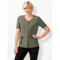 Witt Weiden Shirtjacke in Khaki 42