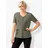 Witt Weiden Shirtjacke in khaki | Gr.: 42