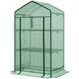 Outsunny Gewächshaus 69L x 49B x 125H cm -