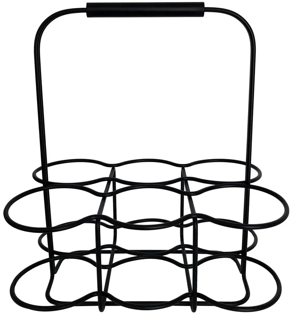 blomus Flaschenkorb WIRES - B/H/T ca. 31.10x34.10x21.20