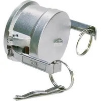 TEGUMA Hebelarmkupplung Kamlok Typ DC Edelstahl (1.4408) 26,44 mm