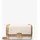 Michael Kors Tribeca Large Schultertasche Kunstleder Grey/White