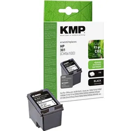 KMP kompatibel zu HP 301 schwarz (CH561EE)