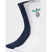 adidas Funktionssocken 2 Paar Weiß/Navy/Grün/Schwarz 46-48