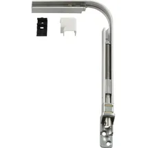 Hautau Zubehör Türbeschlag, Spindelgetriebe 201E weiss, rechts, 1 Stk