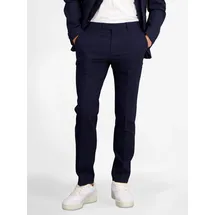 Lerros Baukastenhose "Herren Anzughose mit Stretchanteil, gerade geschnitten", Herren, Gr. 54, blau (bold navy), 49% Viskose, 29% Polyester, 20% Wolle, 2% Elasthan, Hosen