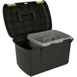 Kerbl Putzbox Arrezzo 40x25x24,5 cm Schwarz/Pistazie