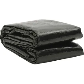 vidaXL Treibende Pool Solarfolie schwarz 6 x 4 m