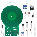 MEGAGOODS Metalldetektor DIY-Metalldetektor Bausatz 60mm Sensor Platine 3V-5V Elektronik DE., Ideal für Technikprojekte