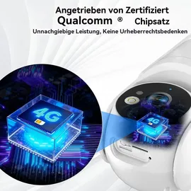 Avylet GALAYOU 4G LTE Überwachungskamera Aussen Weiß