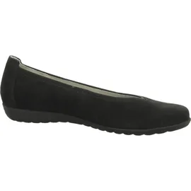 WALDLÄUFER Damen Slipper Hesima in schwarz 37,5 EU 4,5