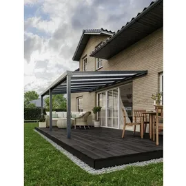 Gardendreams Terrassenüberdachung Easy Edition 700 cm grau