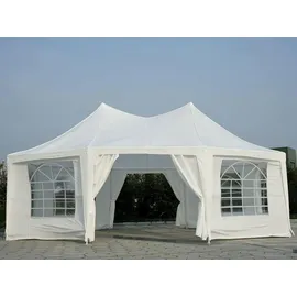 BC-ELEC Pavillon 6,8 x 5 m Weiß