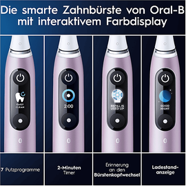 Oral B Oral-B iO Series 9 rose quartz + Reiseetui + Aufsteckbürste