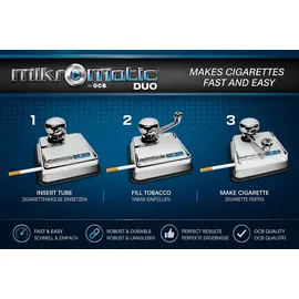 OCB MikrOmatic Duo Chrom Silber
