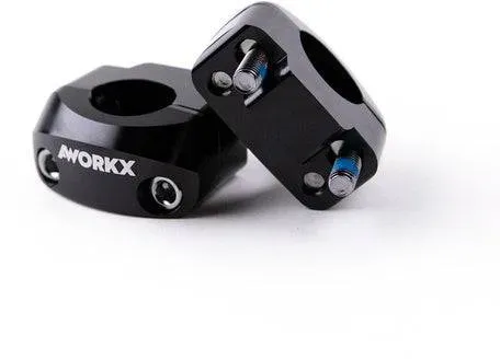 AWORKX Lenkererhöhungsadapter 28,6mm - Schwarz