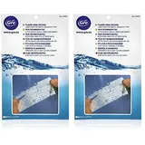 Gre AR202 - Poolfolie-Reparaturset, mit Klebepflastern für transparentes PVC (Packung mit 2)