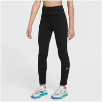 Nike One Dri-FIT Tights Mädchen 010 black/white XS 122-128