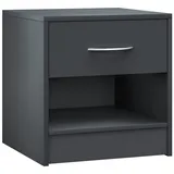 CASARIA Nachtschrank Kiel 41 x 39 x 28 cm Grau