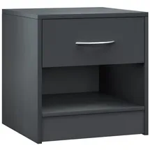 CASARIA Nachtschrank Kiel 41 x 39 x 28 cm Grau