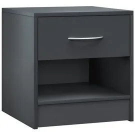 CASARIA Nachtschrank Kiel 41 x 39 x 28 cm Grau