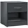 CASARIA Nachtschrank Kiel 41 x 39 x 28 cm Grau