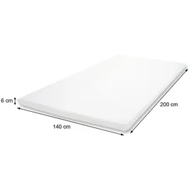 MCW Topper 6 cm 140 x 200 cm weiß