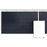 EET Solar SolMate Balkon - Balkonkraftwerk mit Speicher und Balkonhalterungen (2x 430Wp) - Weiß