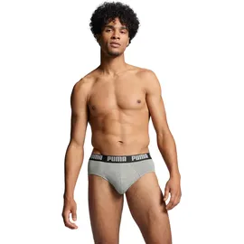 Puma Everyday Slips Grau Melange/Schwarz L 2er Pack