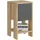 Decortie Nachttisch Ema ca. 30x55x30 cm, Eichefarben