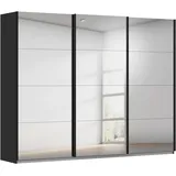 Rauch Wäscheschrank OTELI 271 x 210 x 62 cm Schwarz