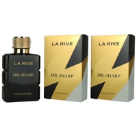 La Rive Mr. Sharp 2 x 100 ml Eau de Toilette EDT Set Herrenparfum OVP NEU