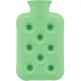 Fashy Mini Wärmflaschen Wabenform, 0,5 L, grün