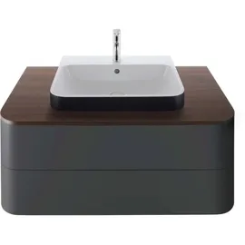 Duravit Happy D.2 Plus 100x55cm, f K, 2 La, f AWT, graph matt