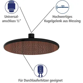 Wenko Regenduschkopf Watersaving Wood,