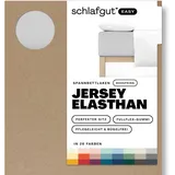 schlafgut Easy Jersey Elasthan Boxspring 180 x 200 - 200 x 220 cm gray light