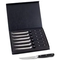 Hanseküche Steakmesser Set 6-tlg. Schwarz