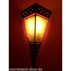 Mediterrane Wandlampe Rabat Natur