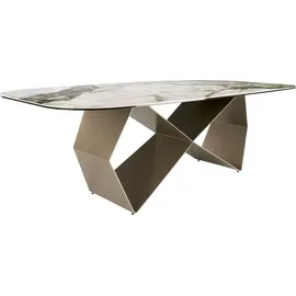 ac angel cerda Esstisch 120 x 76 x 120 cm weiß