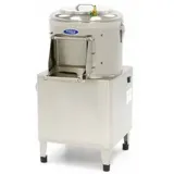 Professionelle Kartoffelschälmaschine 8 kg mit einer Produktionskapazität von 160 kg/Stunde, hocheffiziente Edelstahlkonstruktion | Maxima