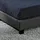 Corium LED Polsterbett Paris 140x200cm Dunkelgrau