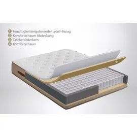 Yatas Bedding Majestät Premium Bambus 160 x 200 cm H2