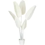 Beliani Kunstpflanze Banana Tree 123 cm)