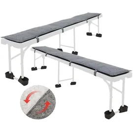 Dune Design Bankauflage 180 x 28 x 1 cm grau 2 St.