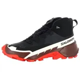 Salomon Cross Hike 2 Mid GTX Herren Wanderschuh black/bitter chocolate/fiery red