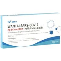 Wantai® SARS-COV2 Laien Antigen-Schnelltest Lolly, Lutsch, Speichel, Nasentest