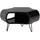 Wohnling Couchtisch Schwarz Mango 60 x 60 x 35 cm