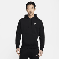 Nike Herren Hoodie Sportswear Club Fleece, Black/Black/White, 3XL, BV2654-010